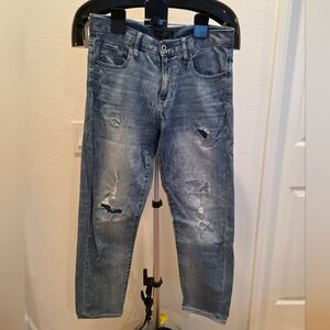 Uniqlo Distressed Slim Boyfriend Jeans for Women